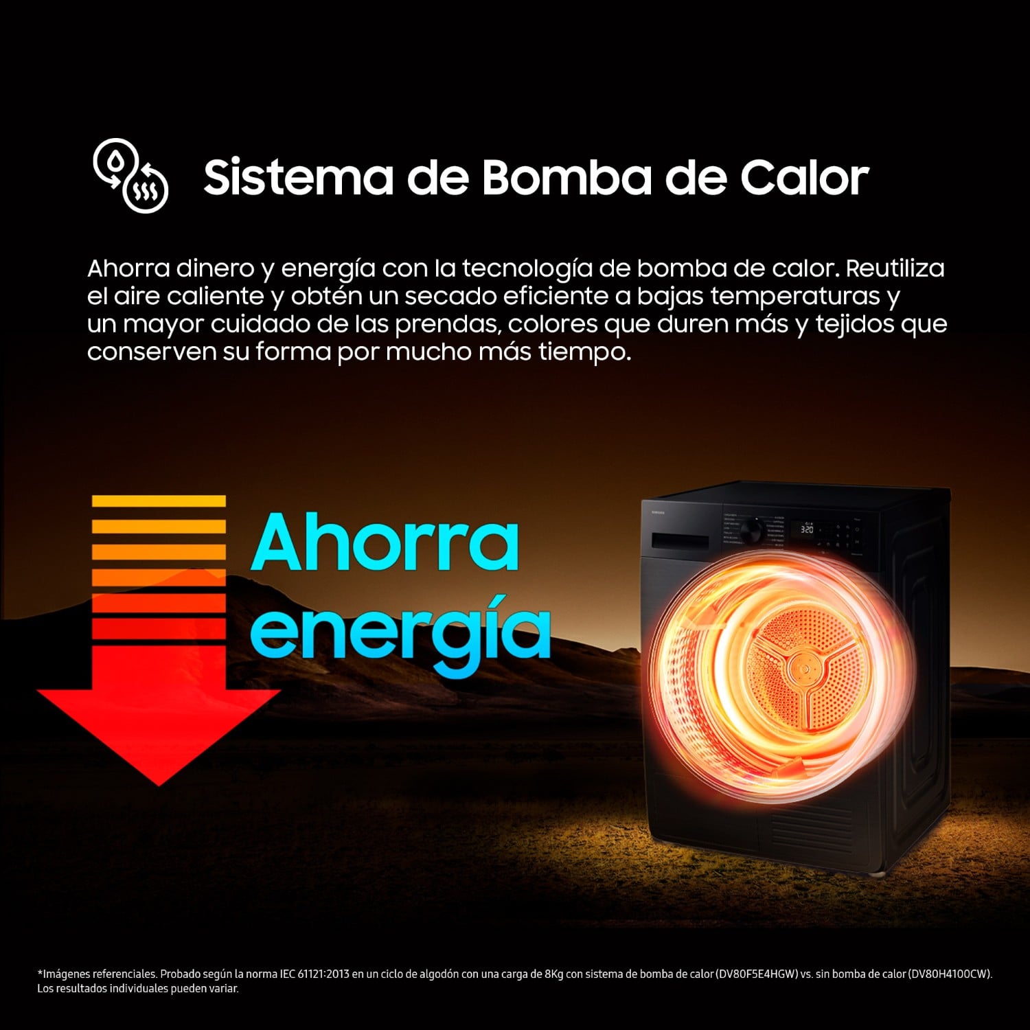 Secadora Samsung Bespoke AI 9Kg 9 kg Negro DV90CGC2A0ABPE - 5