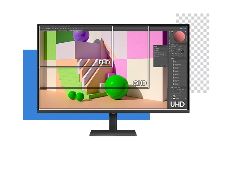 MONITOR SAMSUNG 37' VIEWFINITY S8 UHD NEGRO LS37D800UANXZA - 4