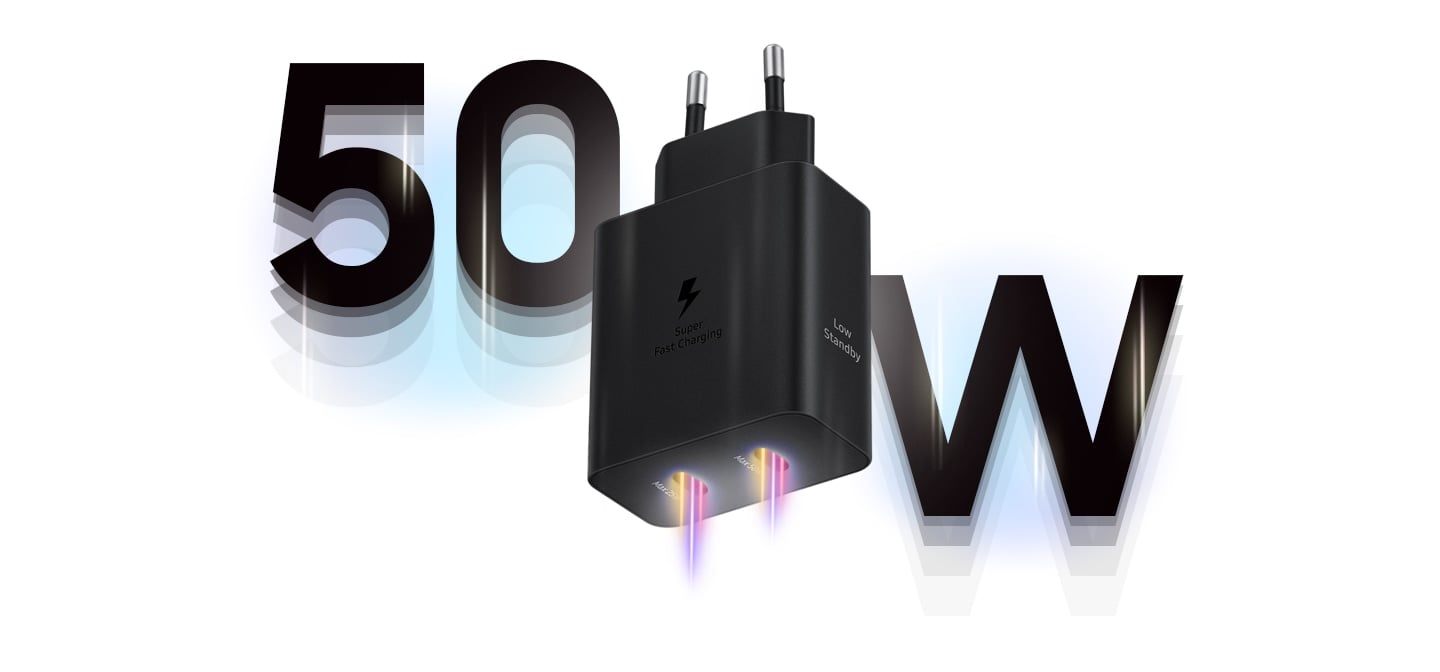 CARGADOR SAMSUNG TRAVEL ADAPTER DUO CON CABLE BLACK EP-T5020XBEGWW - 5