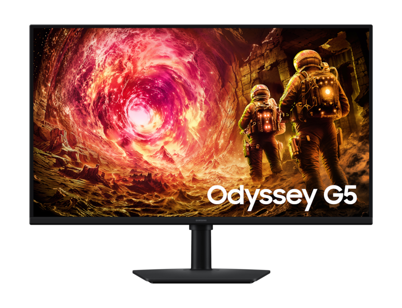MONITOR SAMSUNG 32' GAMING ODYSSEY QHD BLACK LS32FG500ELXPE - 1