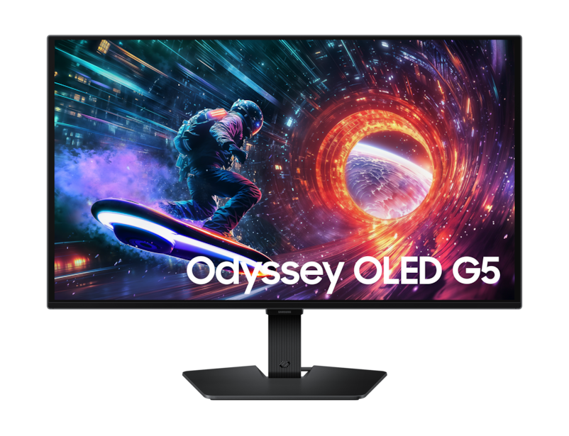 MONITOR SAMSUNG 27' GAMING ODYSSEY OLED BLACK LS27FG500SLXPE - 1