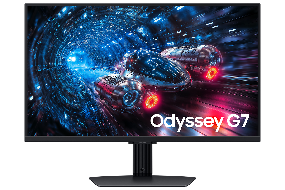 MONITOR SAMSUNG 27” ODYSSEY G7 G70F UHD GAMING BLACK LS27FG700ENXZA - 1
