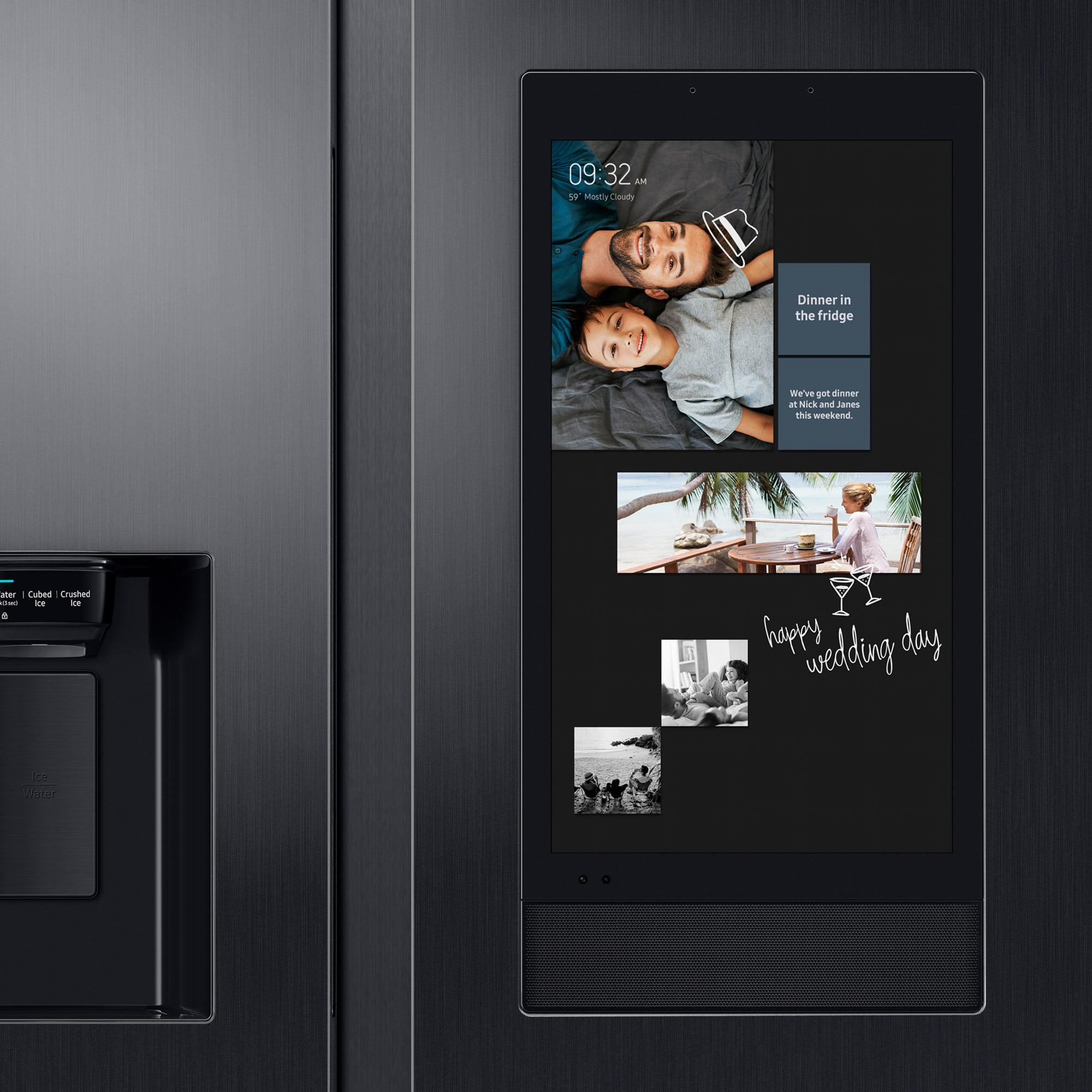 REFRIGERADORA SAMSUNG SIDE BY SIDE 685L JET BLACK RS27T5561B1/PE - 6