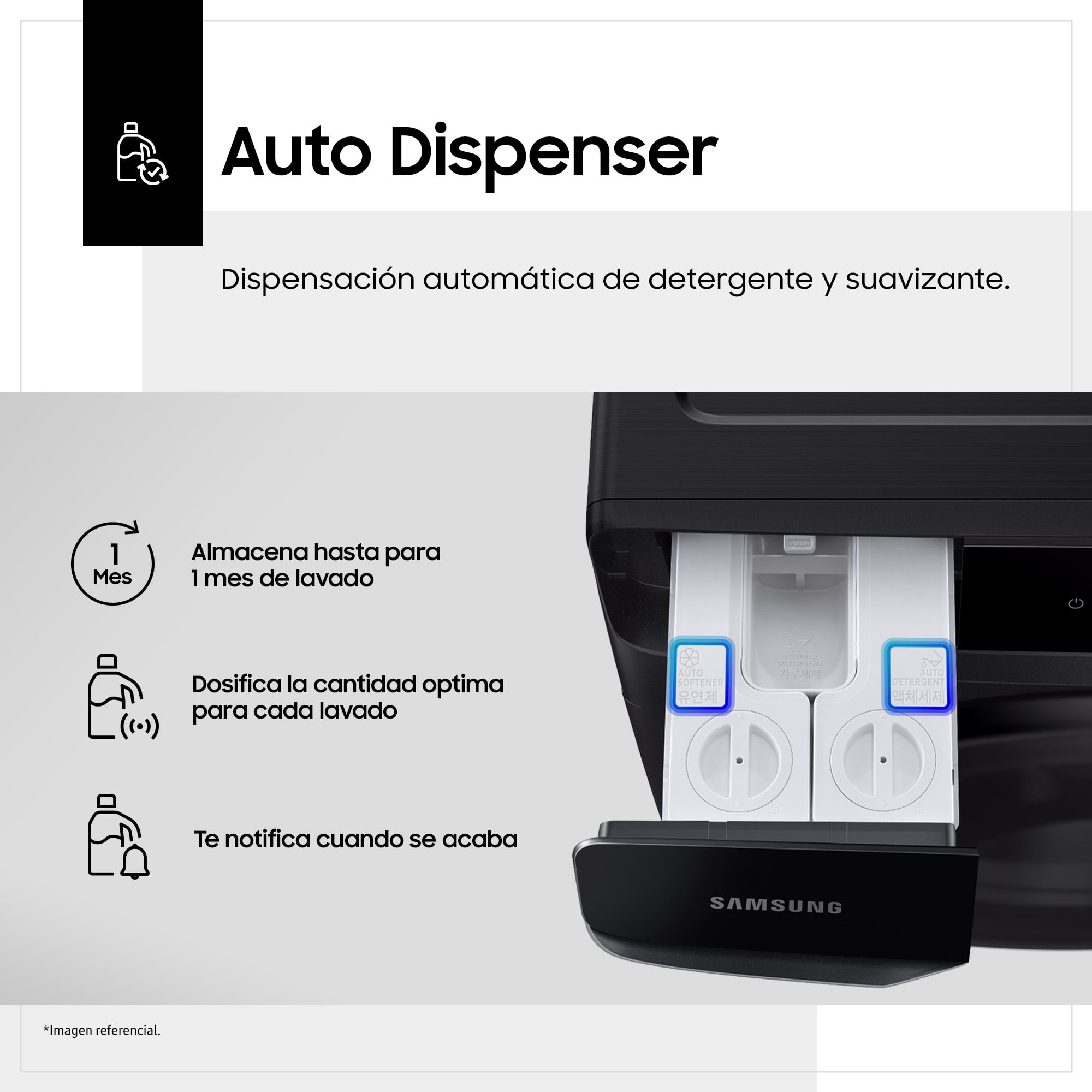 LAVASECA SAMSUNG AI CONTROL 22 KG/13 KG BLACK WD22T6500GV/PE - 5