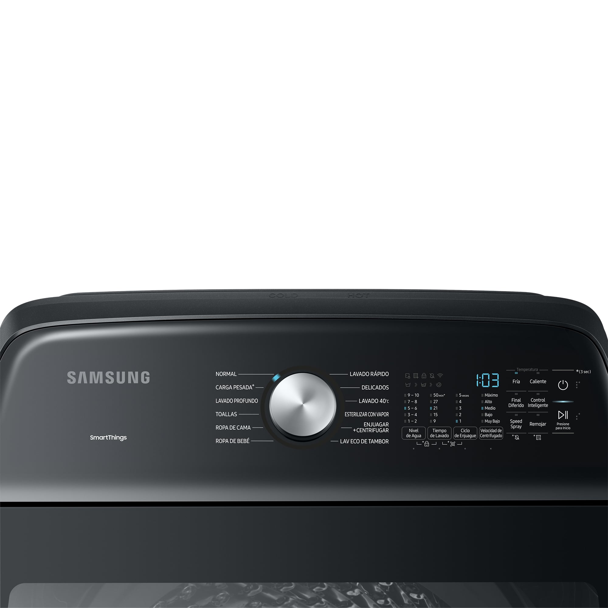 LAVADORA SAMSUNG BUBBLE SMART 22KG BLACK WA22A8377GV/PE - 4
