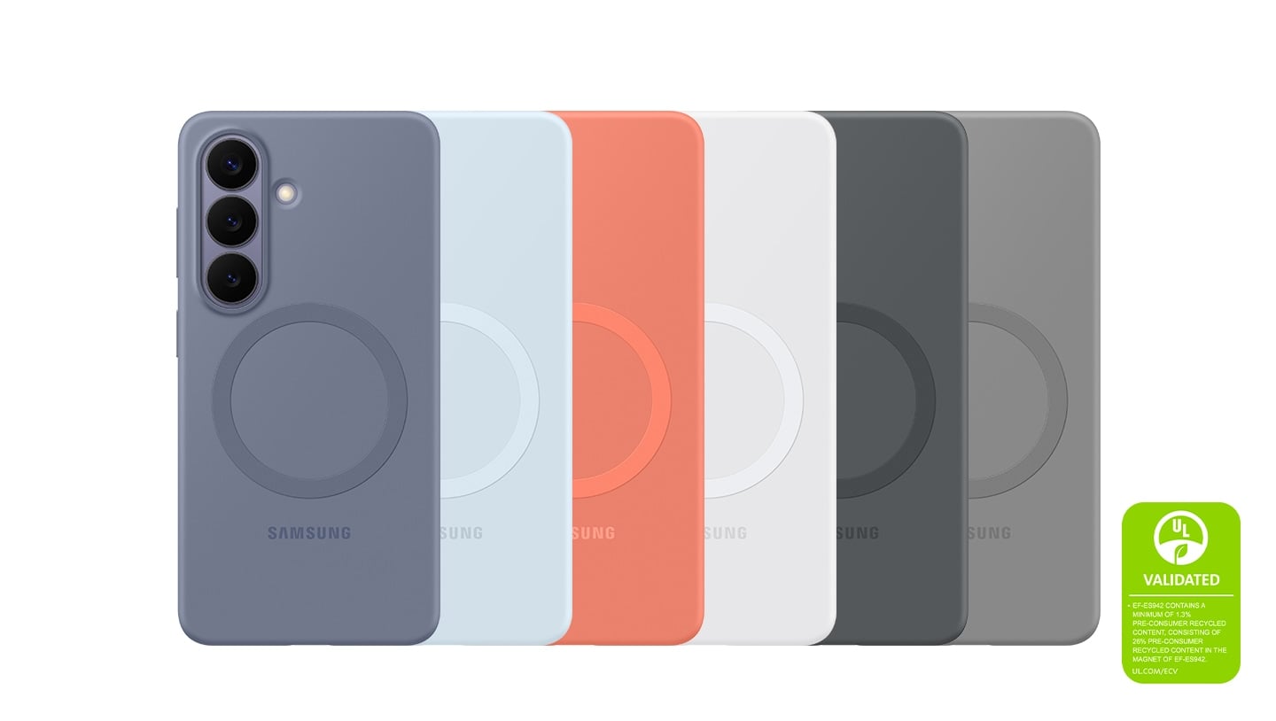CASE SAMSUNG GALAXY S26 SILICONE MAGNET CASE GRAY EF-ES942CJEGWW - 3