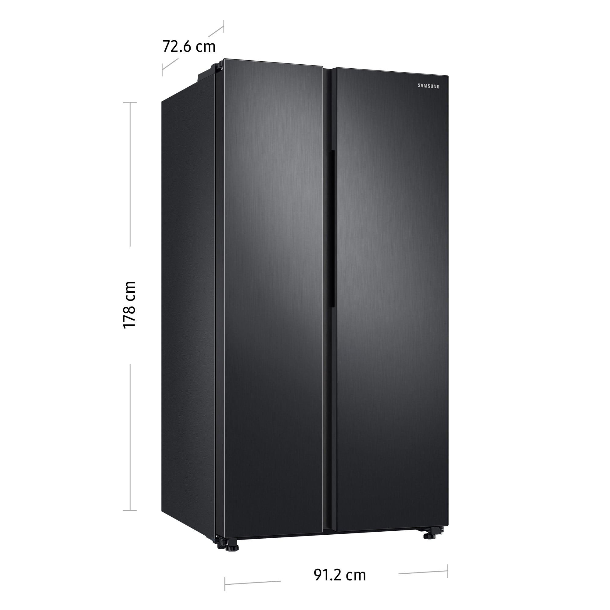 REFRIGERADORA SAMSUNG SIDE BY SIDE BLACK RS64T5B00B1/PE - 3