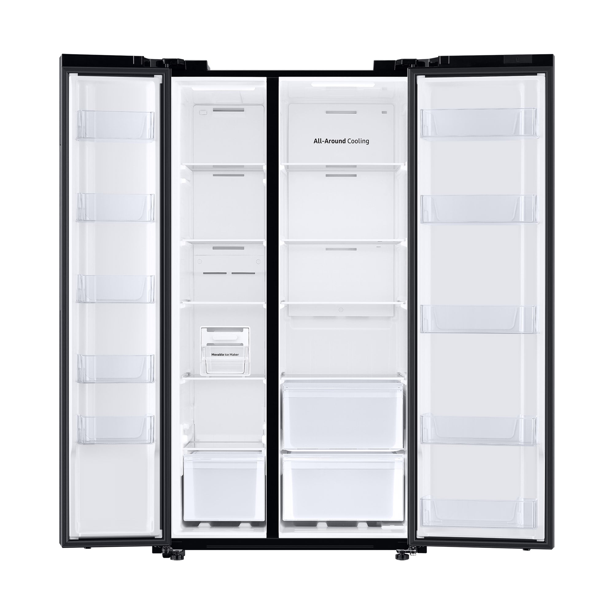 REFRIGERADORA SAMSUNG SIDE BY SIDE BLACK RS64T5B00B1/PE - 5