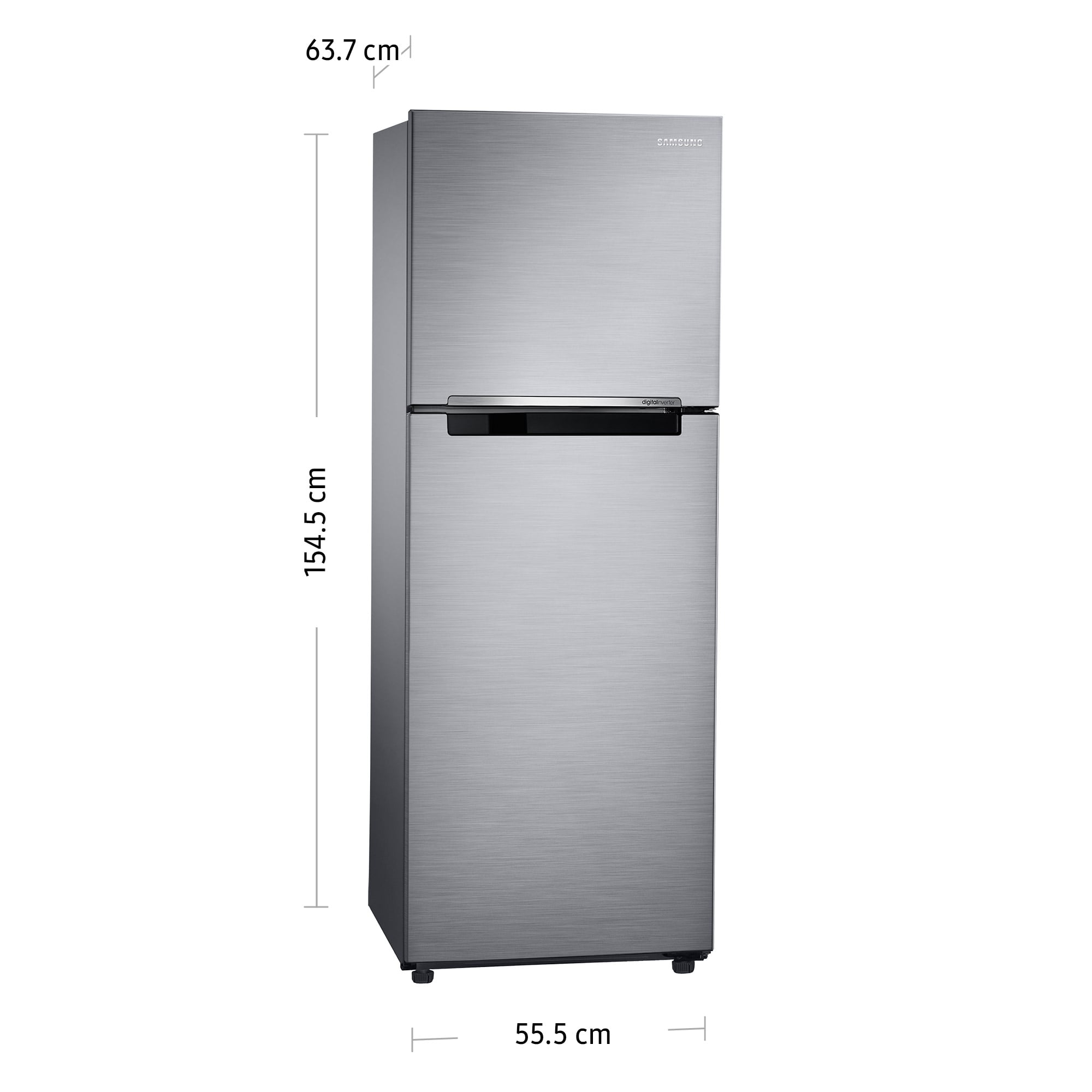 REFRIGERADORA SAMSUNG TOP FREEZER 234L SILVER RT22FARADS8/PE - 3