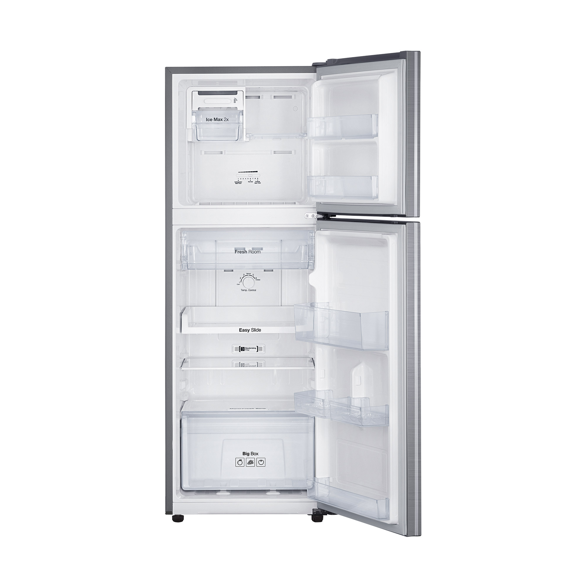 REFRIGERADORA SAMSUNG TOP FREEZER 234L SILVER RT22FARADS8/PE - 5