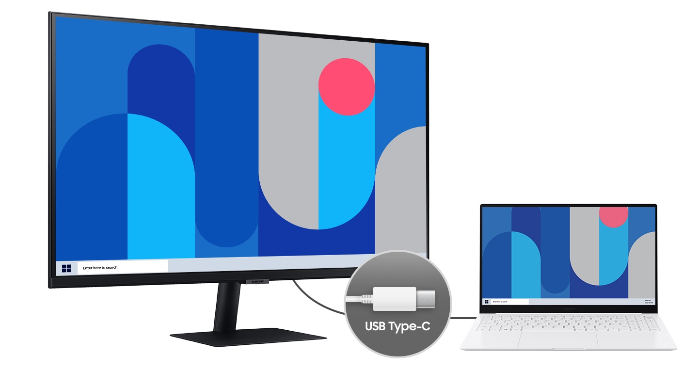 MONITOR SAMSUNG 27' VIEWFINITY S8 S80PB 4K UHD IPS NEGRO LS27B804PXNXZA - 9