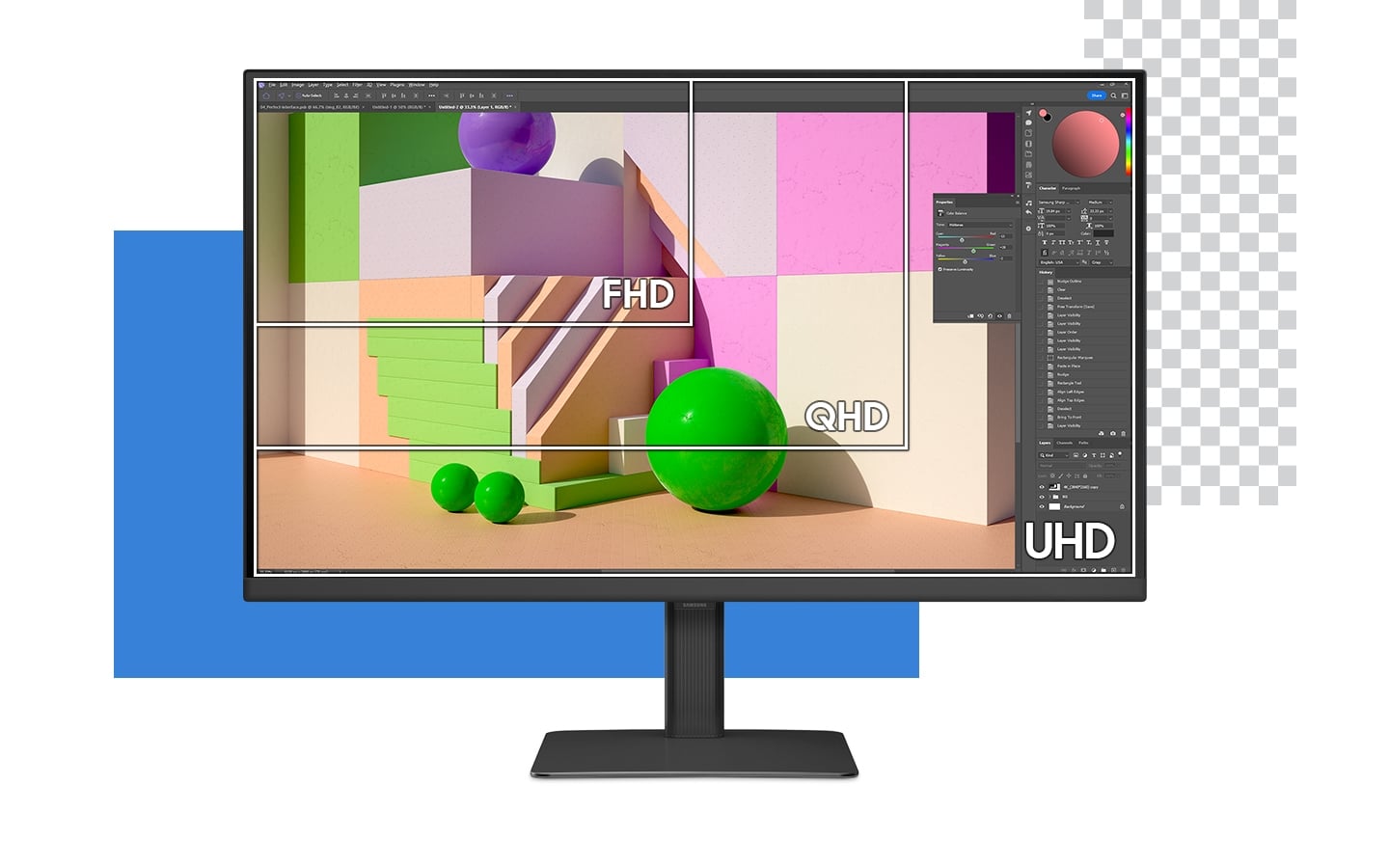 MONITOR SAMSUNG 32' VIEWFINITY S8 S80D UHD NEGRO LS32D802EANXZA - 10