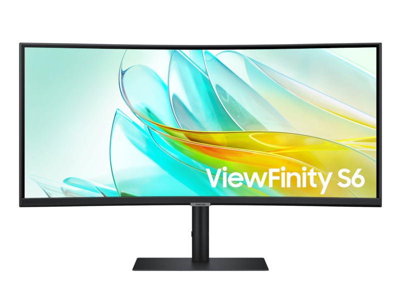 MONITOR SAMSUNG 34' VIEWFINITY S6 S65UC ULTRA WQHD USB-C NEGRO LS34C650UALXZA - 1