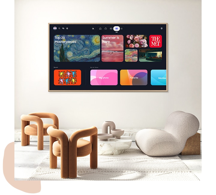 SMART TV SAMSUNG 55' THE FRAME BUILT IN LS03HE VISION AI (2026) - 10