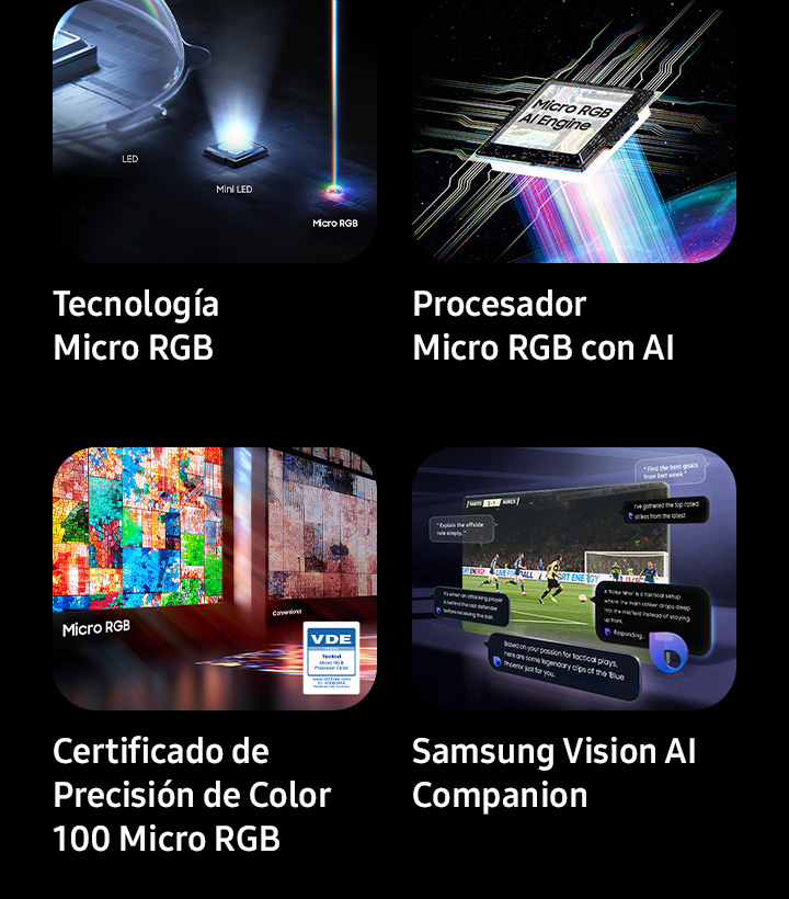 SMART TV SAMSUNG 65' MICRO RGB R95H VISION AI (2026) - 7