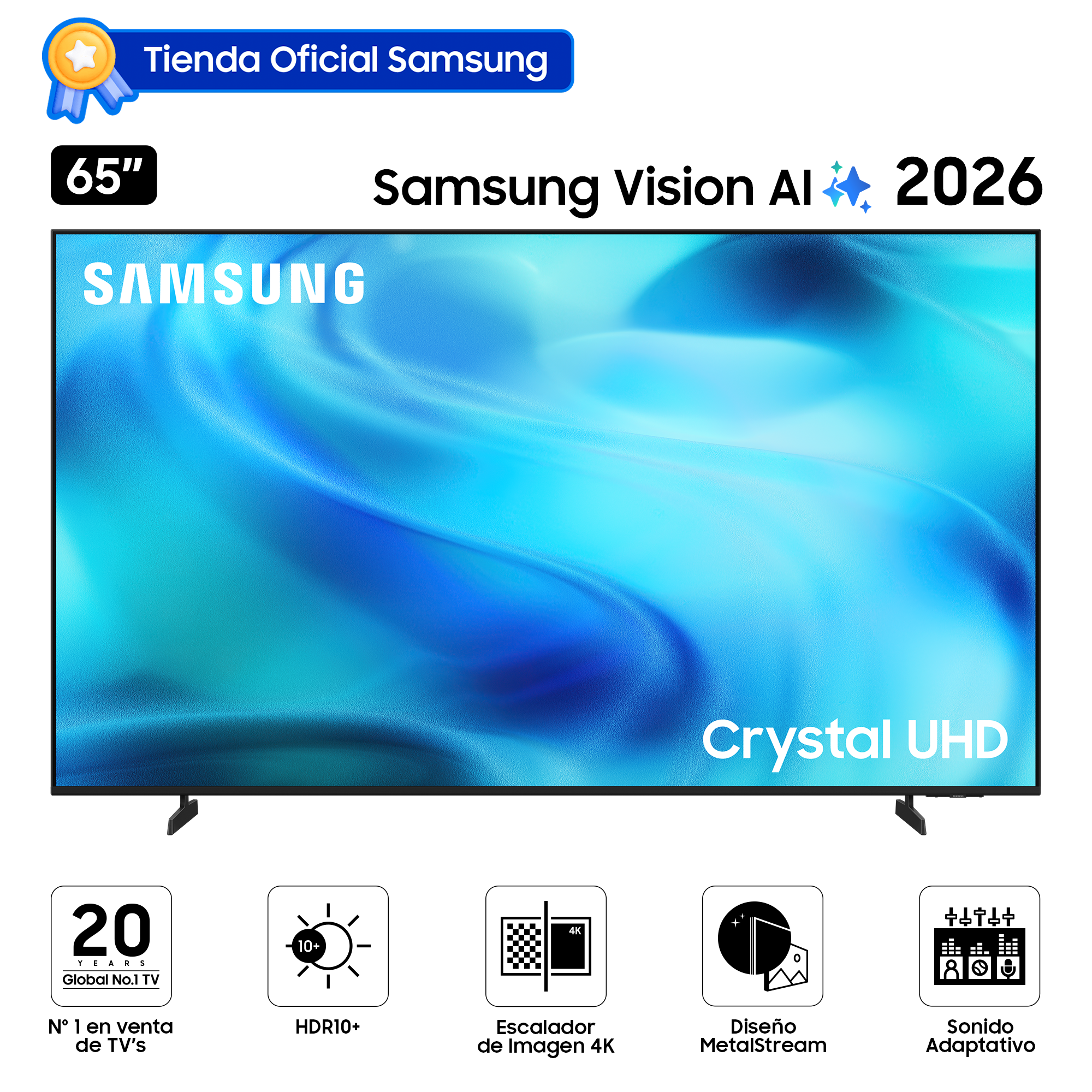 SMART TV SAMSUNG 65' UHD U8000H VISION AI (2026) - 1