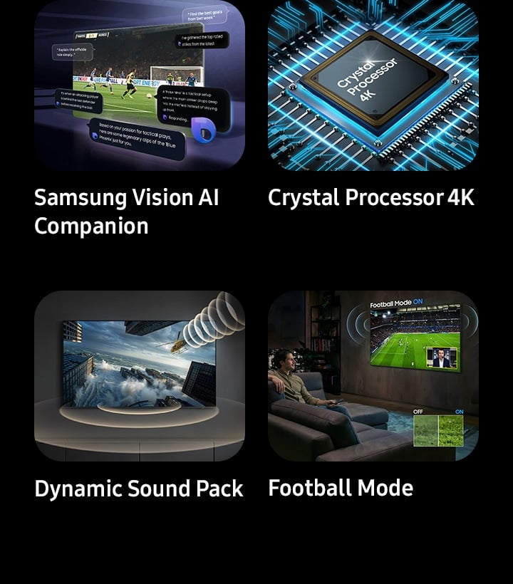 SMART TV SAMSUNG 55' UHD U8000H VISION AI (2026) - 7