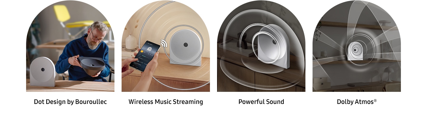 PARLANTE SAMSUNG MUSIC STUDIO 5 LS51H (2026) BLANCO - 9