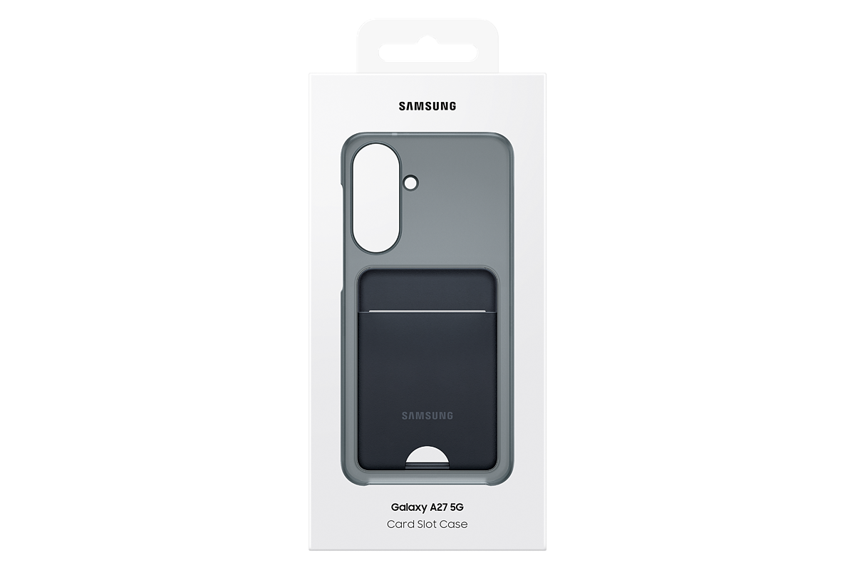 CASE SAMSUNG GALAXY A27 5G CARD SLOT BLACK EF-OA276TBEGWW - 7