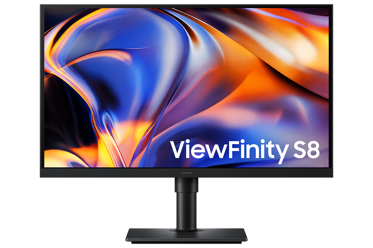 MONITOR SAMSUNG 27' VIEWFINITY S8 S80HF 5K NEGRO LS27H800EFAXZA - 1