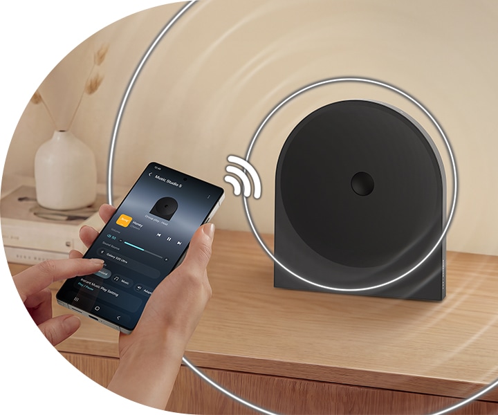 PARLANTE MUSIC STUDIO 5 SAMSUNG LS50H NEGRO (2026) - 9