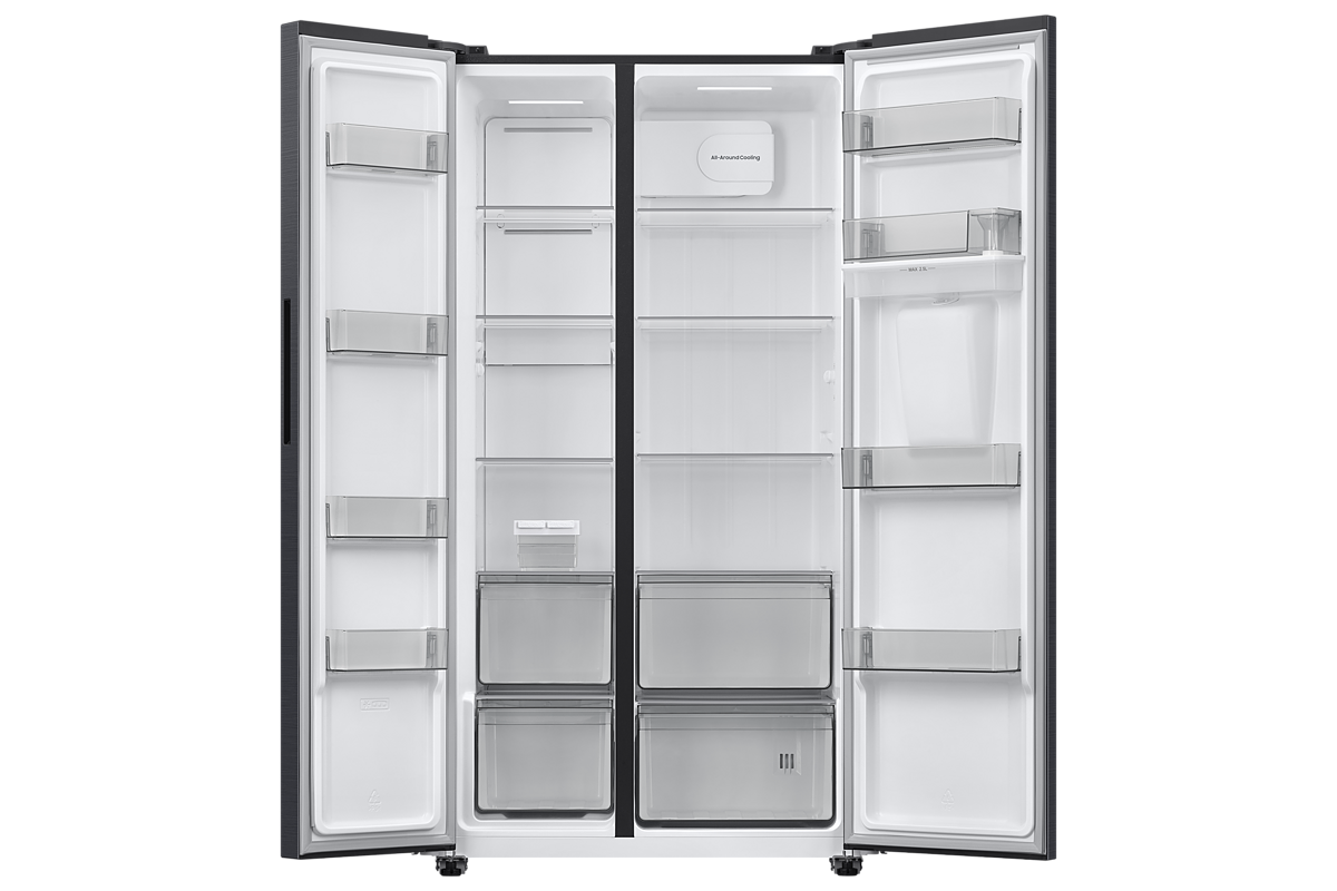REFRIGERADORA SAMSUNG SIDE BY SIDE C/DISP. BLACK SPACE MAX 516L - 3