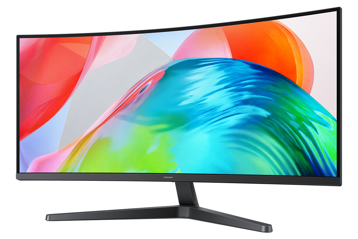 MONITOR SAMSUNG 34' VIEWFINITY S5 S55GH ULTRA WQHD VA 120HZ CURVO BLACK - 3