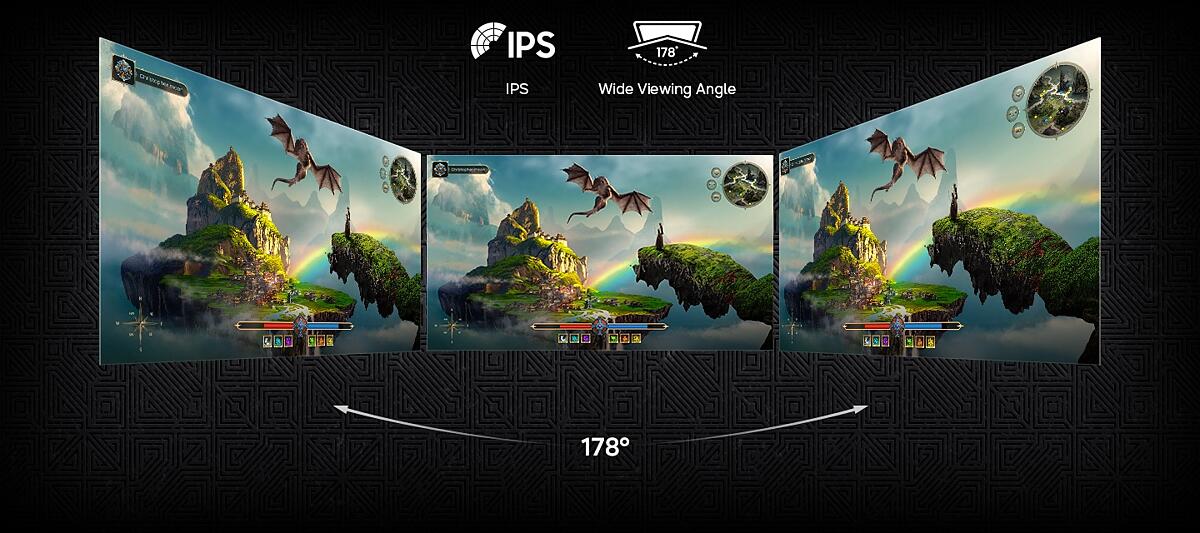 MONITOR SAMSUNG 24' GAMING ODYSSEY G3 G30H FHD IPS 1MS 200HZ BLACK - 9