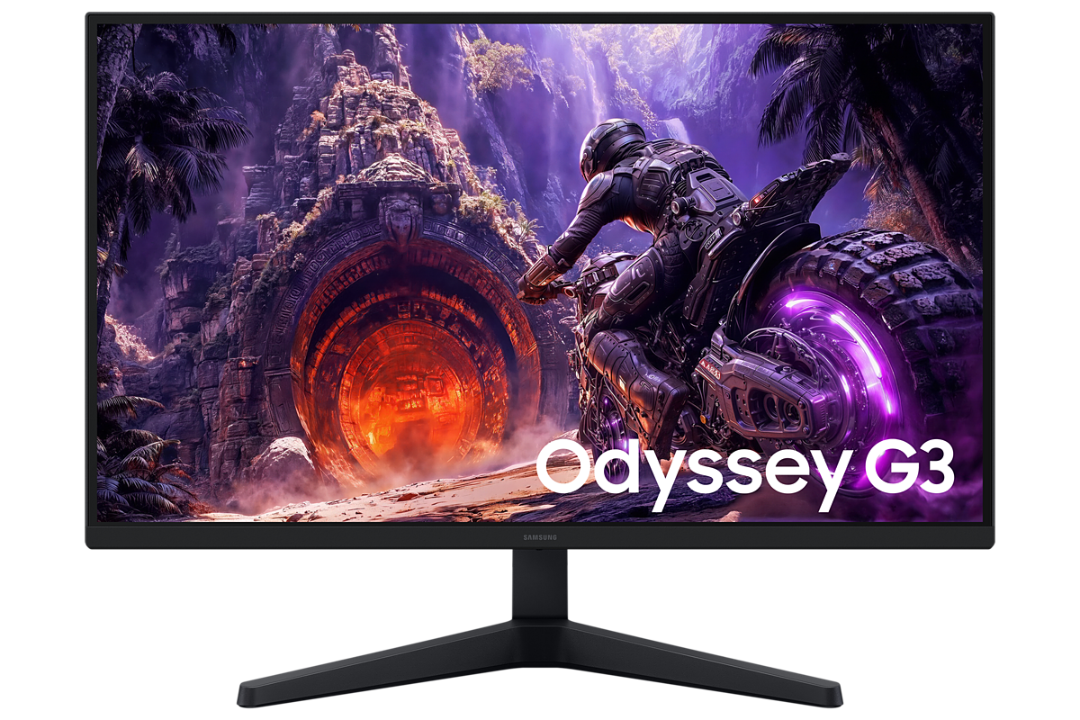 MONITOR SAMSUNG 27' GAMING ODYSSEY G3 G30H FHD IPS 1MS 200HZ BLACK - 1