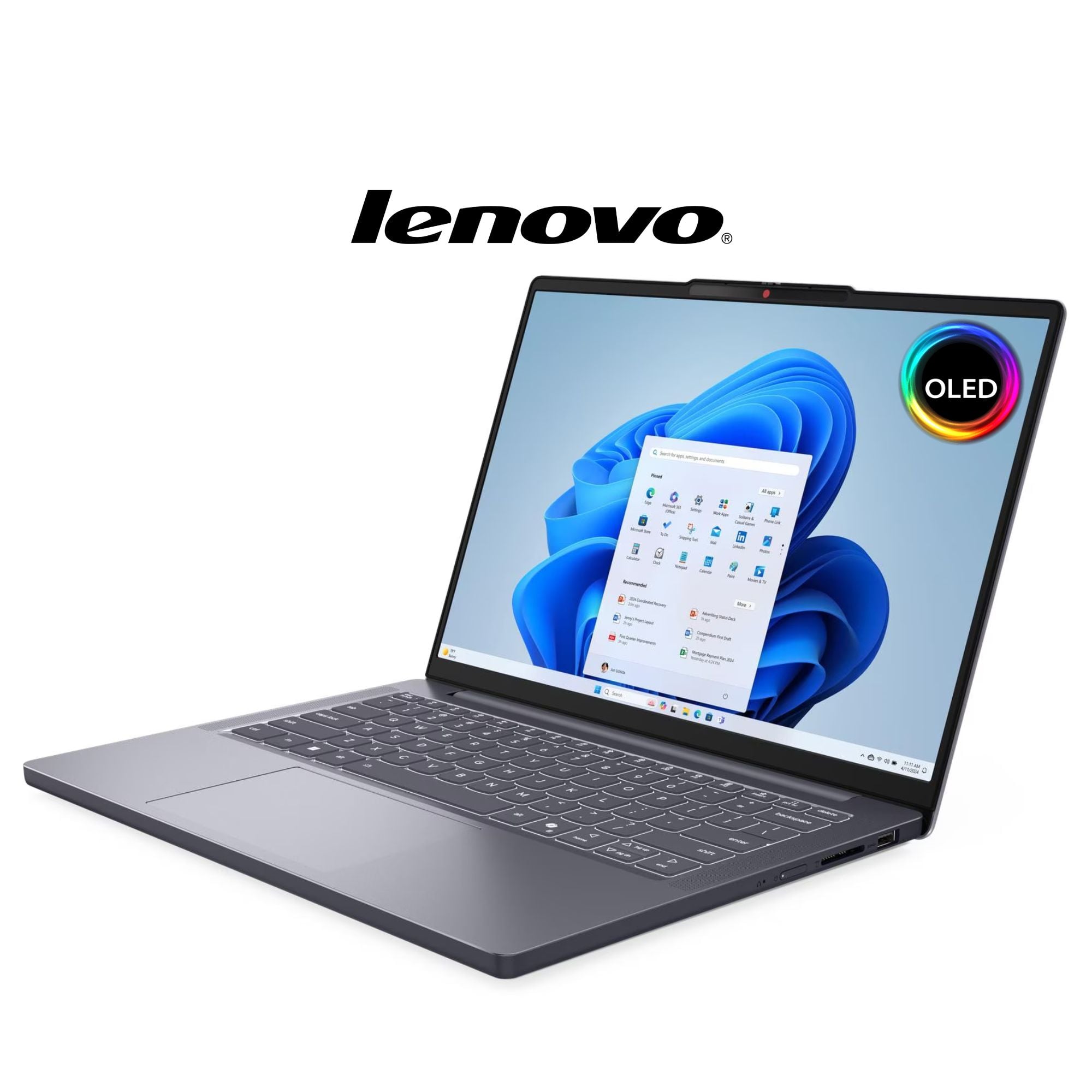 LAPTOP LENOVO IDEAPAD SLIM 3 14ARP10 14' OLED WUXGA, RYZEN 7-7735HS, RAM 16 GB, SSD 512 GB, WIN 11 HOME - 3