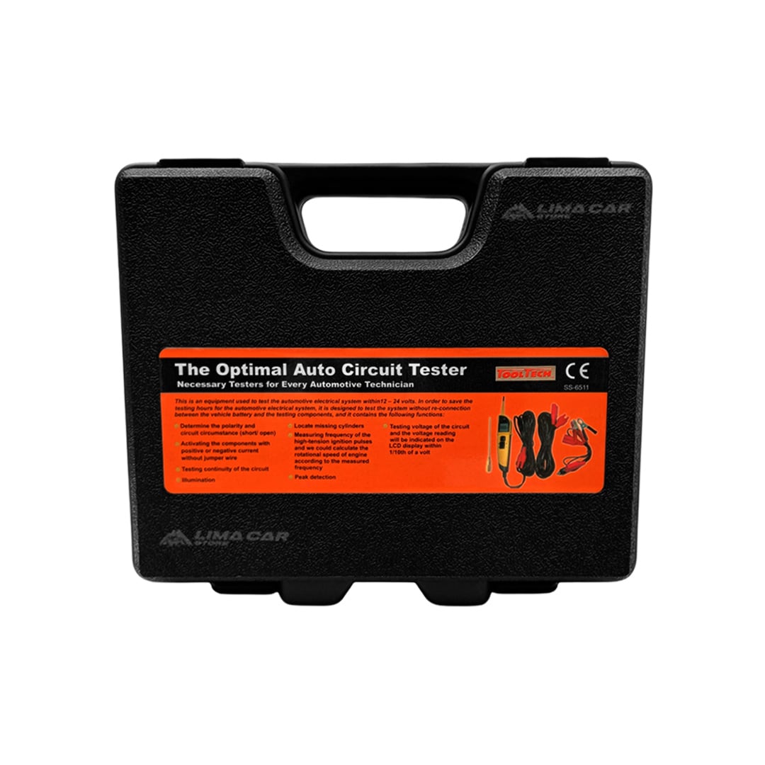 MALETA TOOLTECH PUNTA LOGICA DIGITAL AUTOMOTRIZ 12-24V - 4