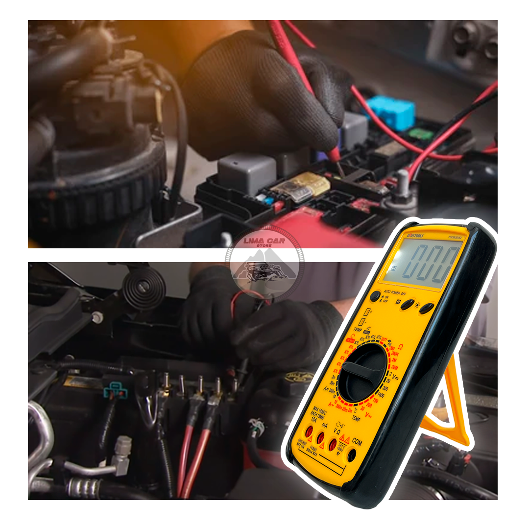 MULTÍMETRO UYUSTOOLS MULTITESTER DIGITAL AUTOMOTRIZ PRO - 4