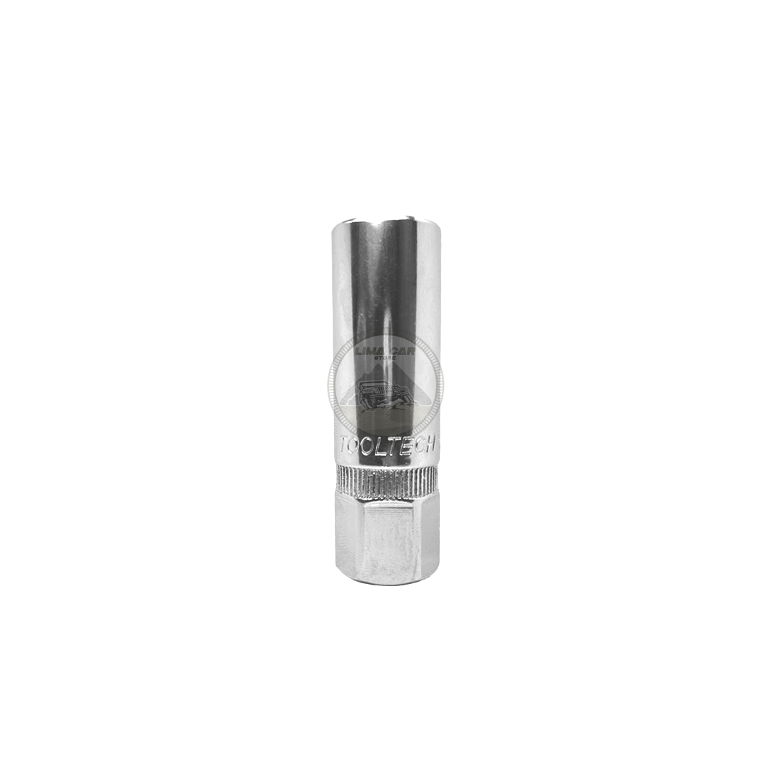 DADO TUBULAR 3/8” 14MM PARA BUJIA HEX TOOLTECH TAIWÁN - 1