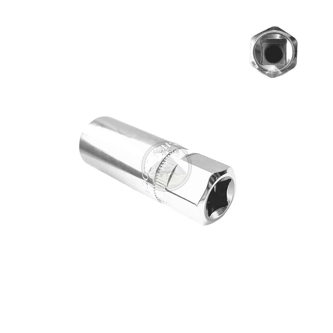 DADO TUBULAR 3/8” 14MM PARA BUJIA HEX TOOLTECH TAIWÁN - 3