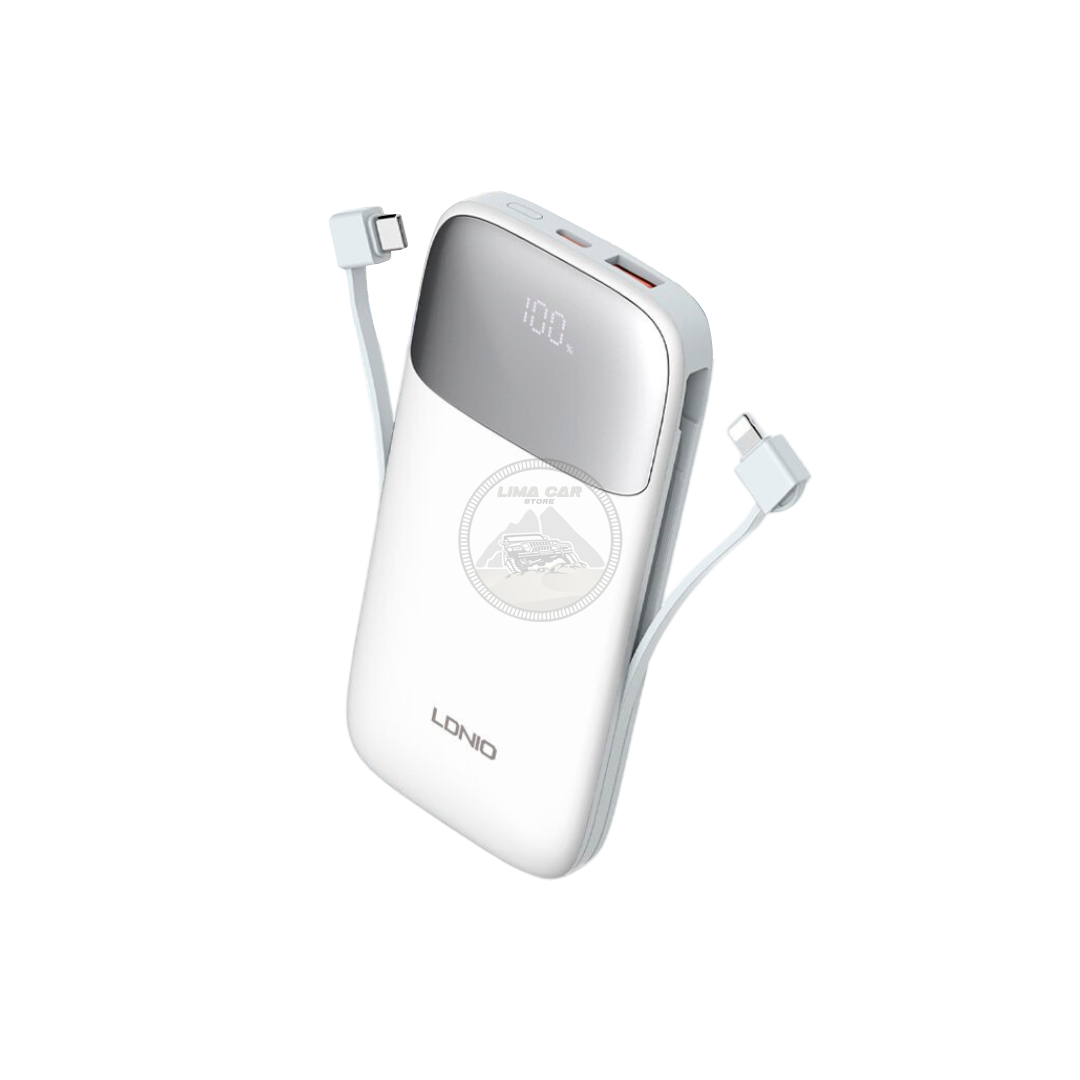 POWER BANK 20000 MAH 22.5W LDNIO + 2 CABLES - 1