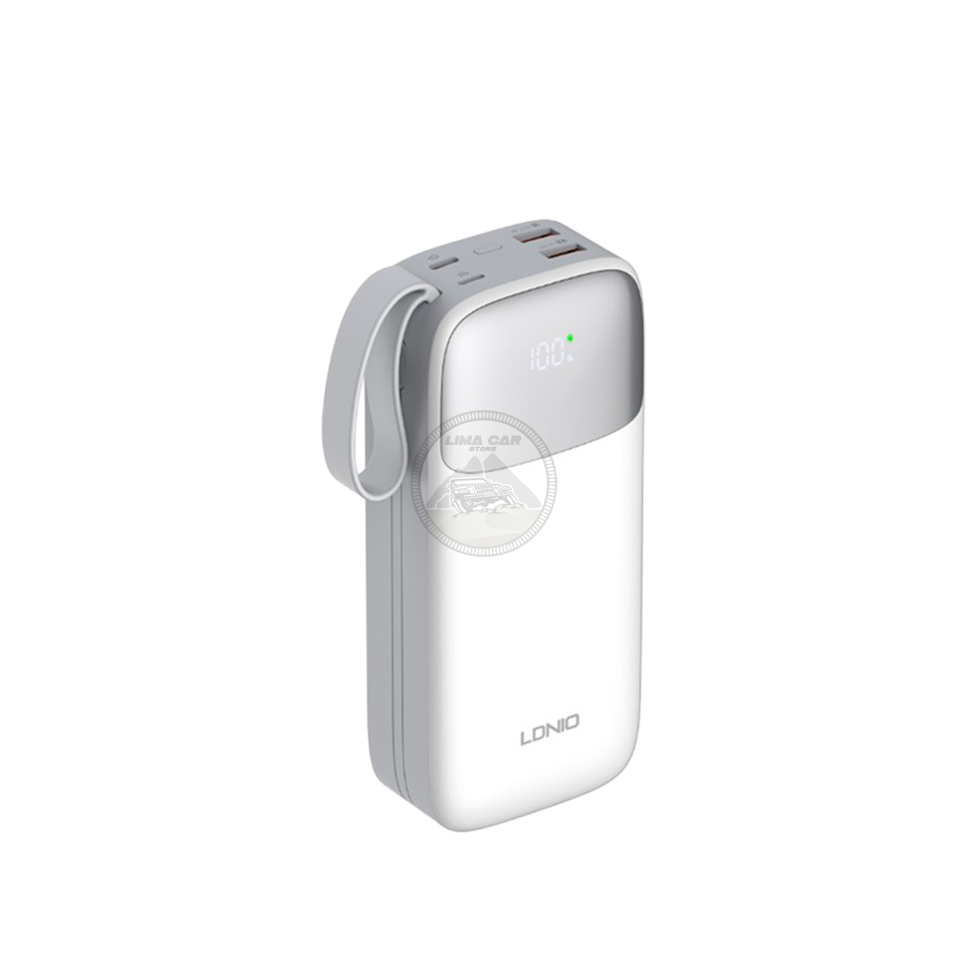 POWER BANK 30000 MAH 22.5W LDNIO + 2 CABLES - 1