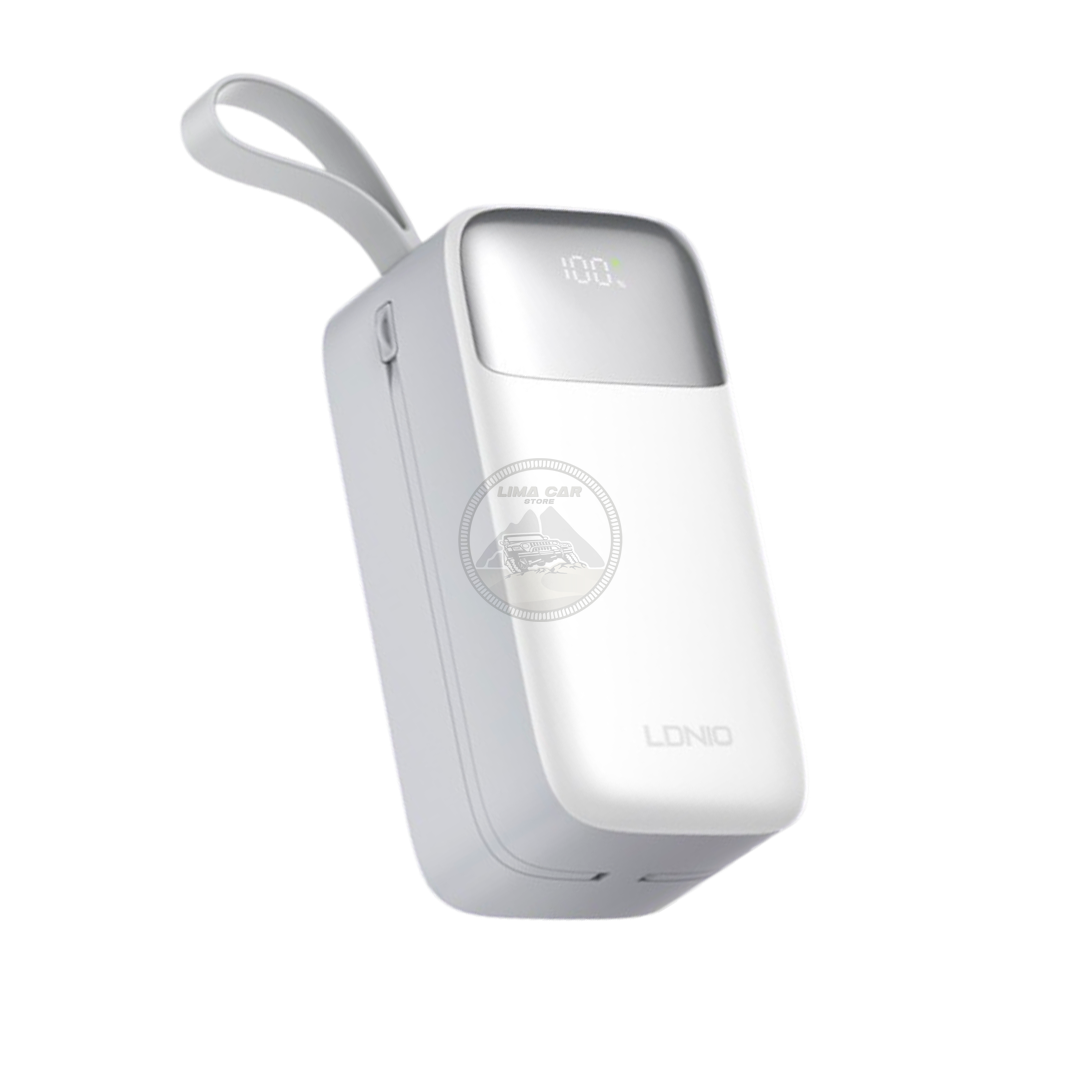 POWER BANK 50000 MAH 22.5W LDNIO + 2 CABLES - 1
