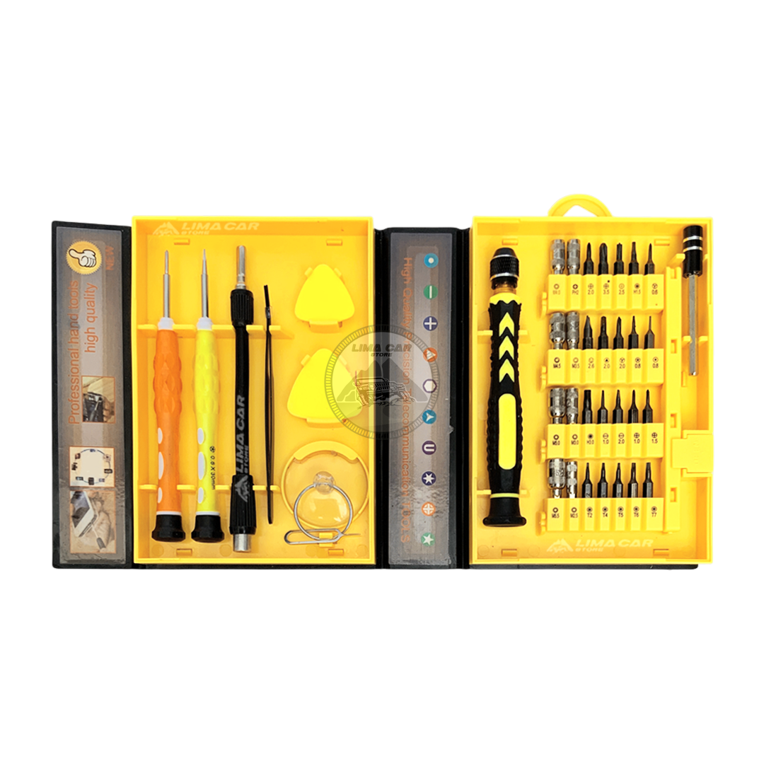 KIT 38 PZS DESARMADORES PARA CELULAR LAPTOP - REPARACIÓN - 2