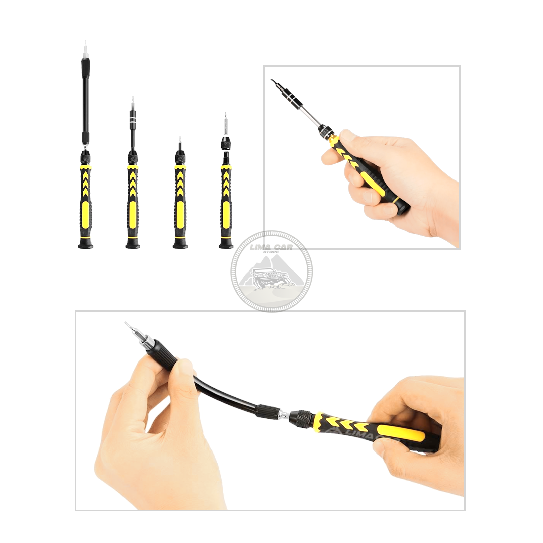 KIT 38 PZS DESARMADORES PARA CELULAR LAPTOP - REPARACIÓN - 4