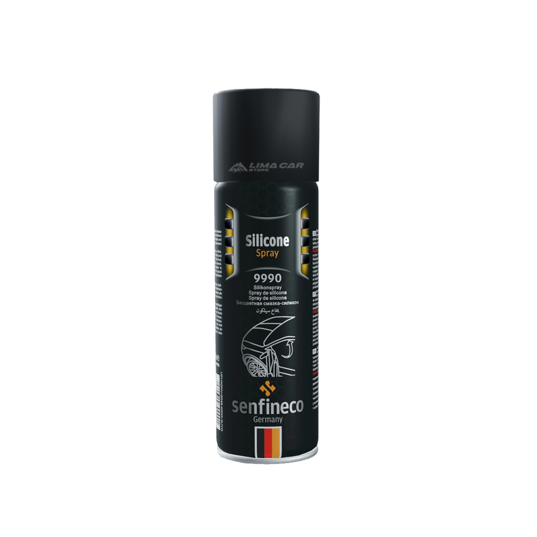 SPRAY DE SILICONA PROTECTORA PARA JEBE ANTI AGRIETAMIENTO SENFINECO 450ML - 1