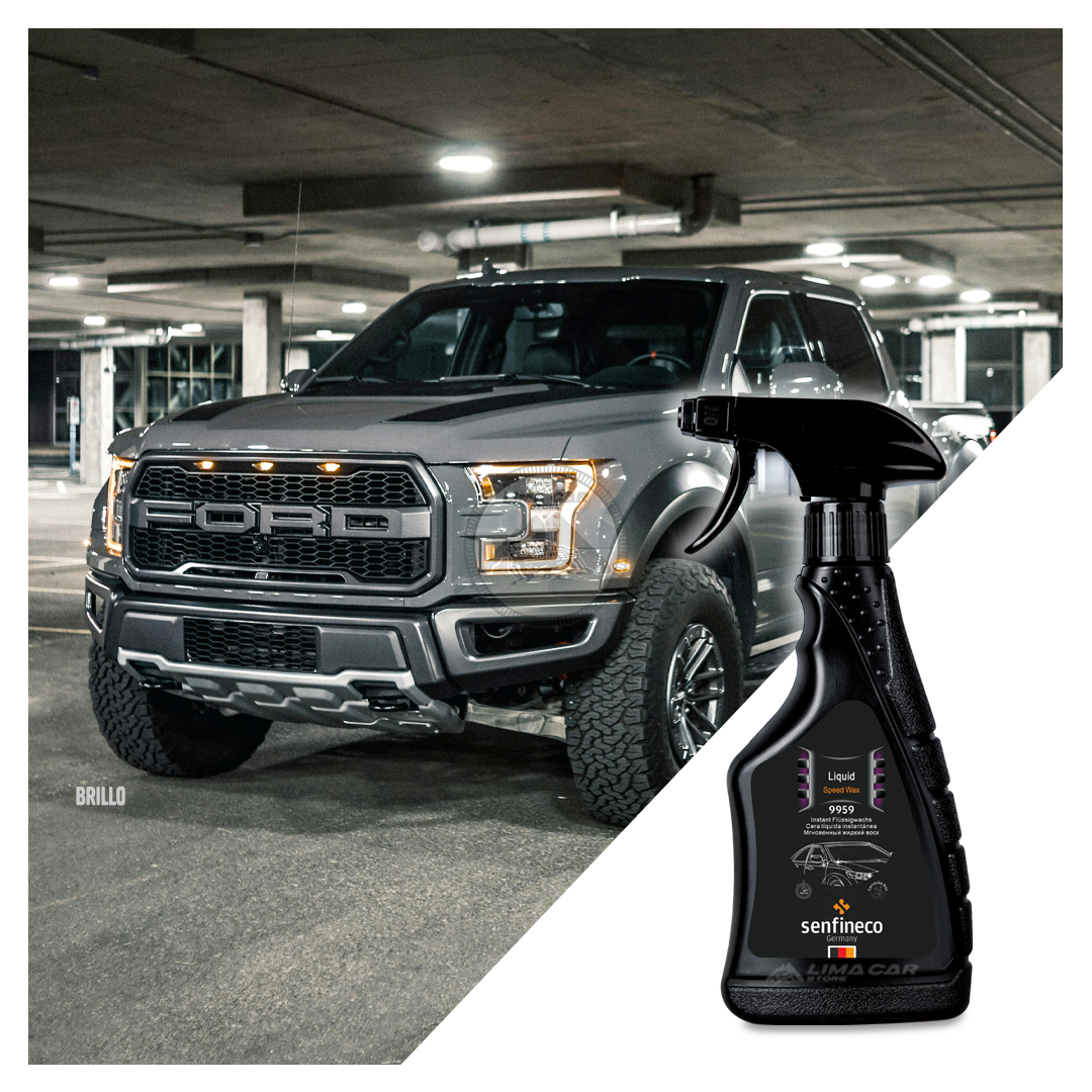 CERA LÍQUIDA WAX BRILLO INTENSO PREMIUM SENFINECO 9959 - 2