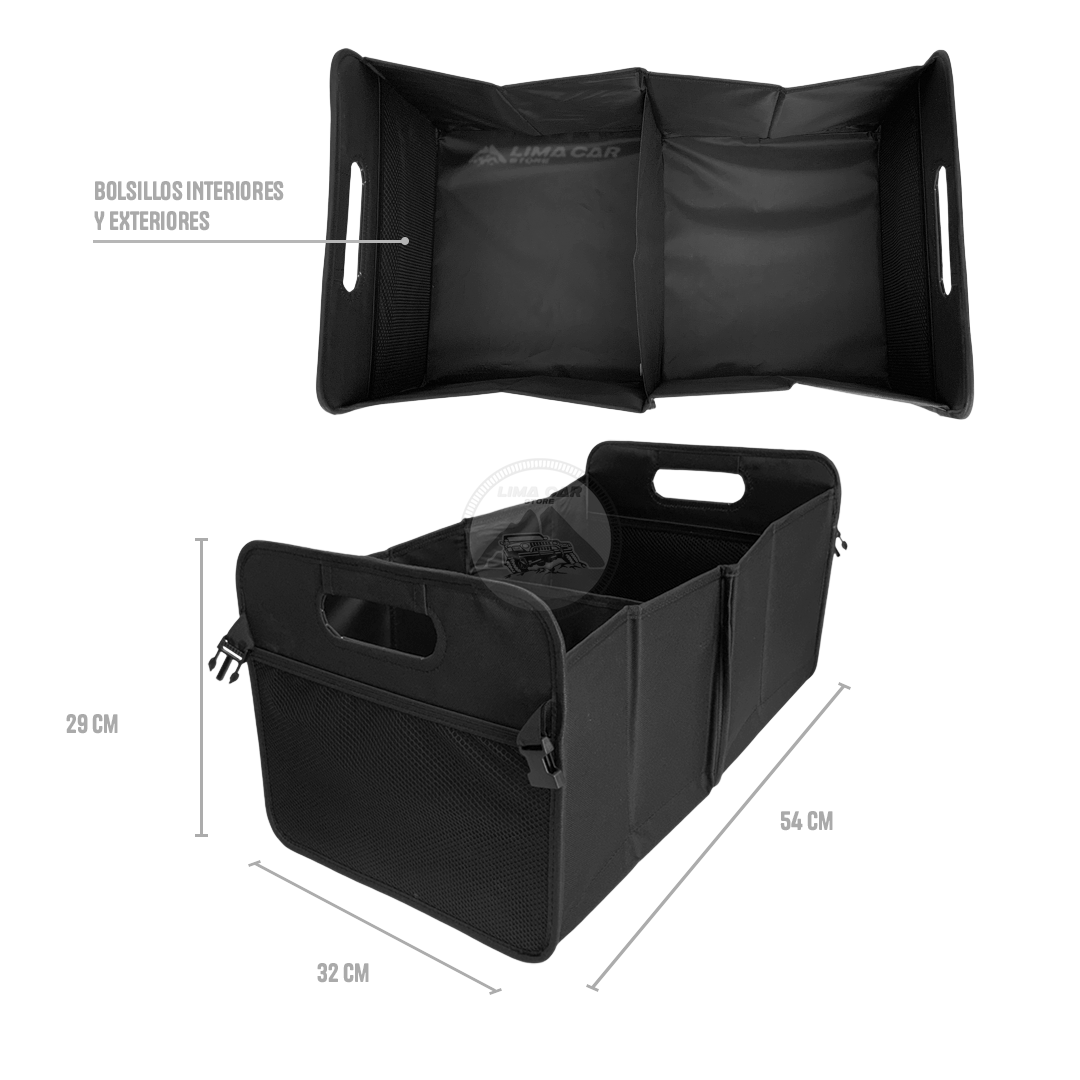 ORGANIZADOR PLEGABLE MALETERA AUTO CAMIONETA - 3