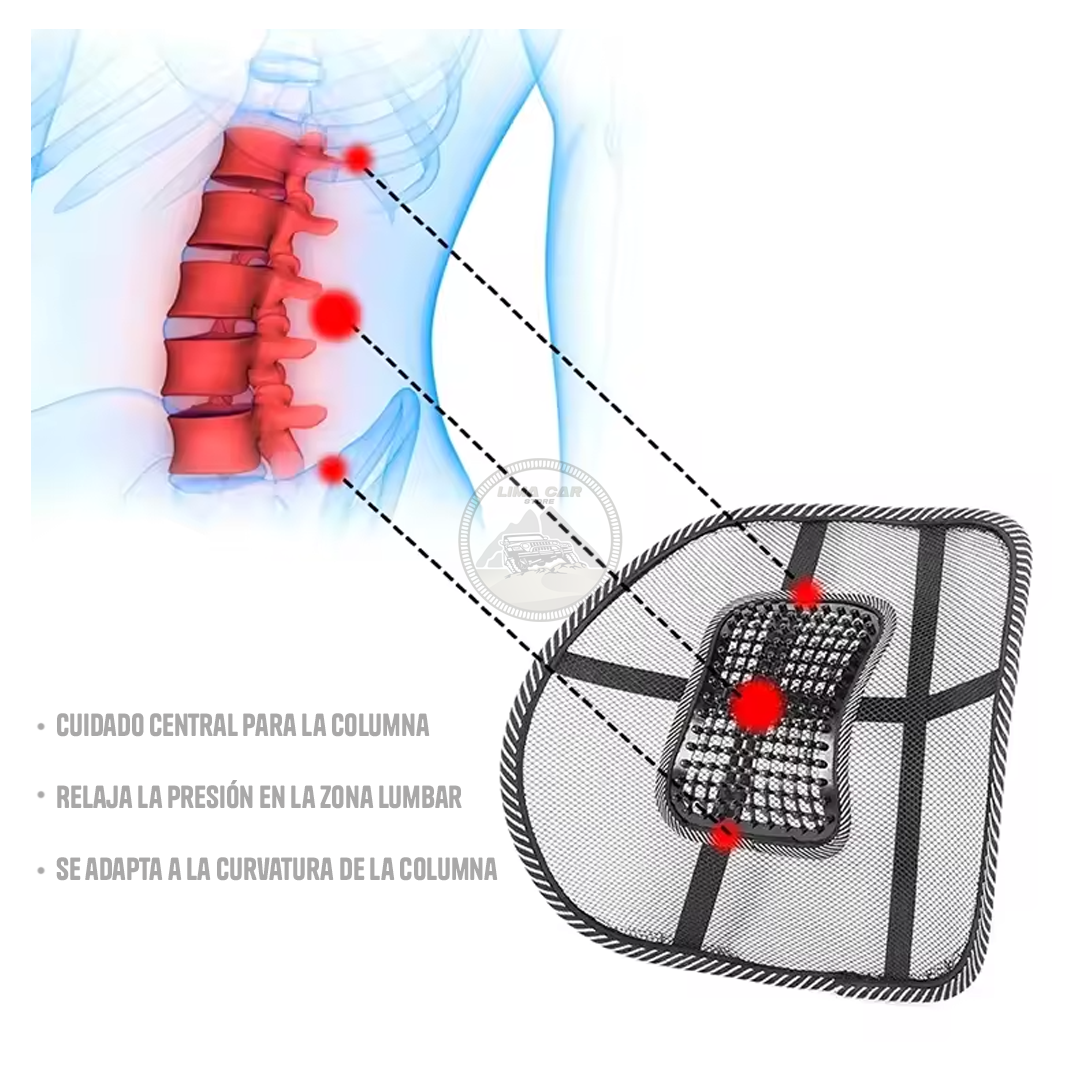 RESPALDAR ERGONÓMICO PARA SILLA OFICINA AUTO - 3