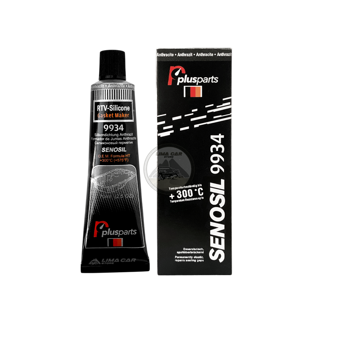 SILICONA SELLADORA GRIS DE ALTA TEMPERATURA SENFINECO 9934 70ML - 1
