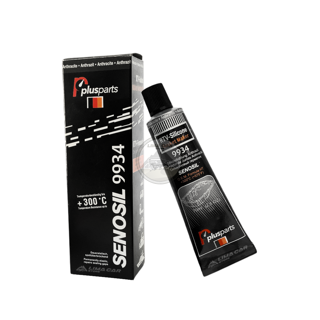 SILICONA SELLADORA GRIS DE ALTA TEMPERATURA SENFINECO 9934 70ML - 3