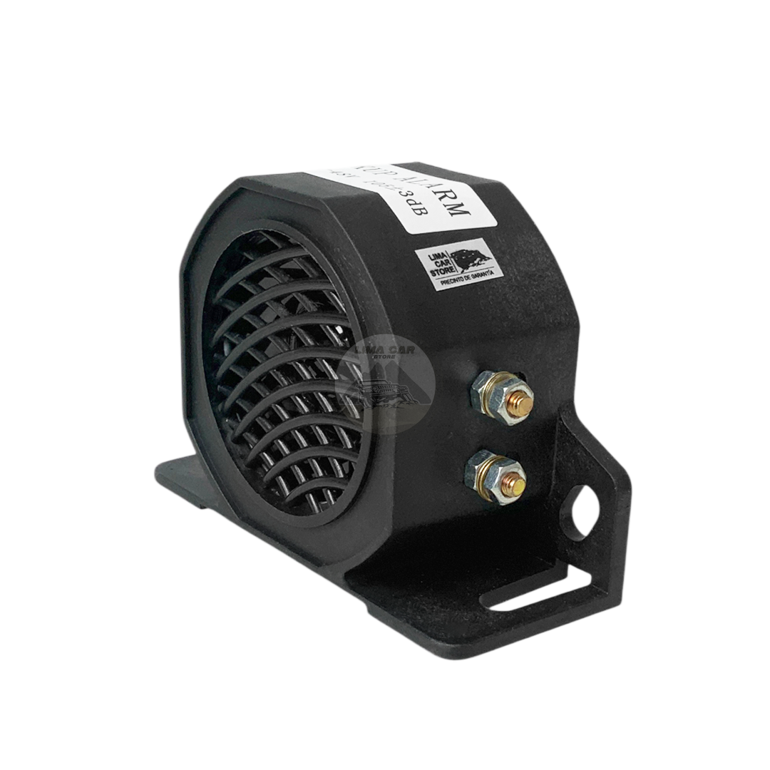 SIRENA ALARMA DE RETROCESO 12/48V 117DB FLOTA PESADA - 4