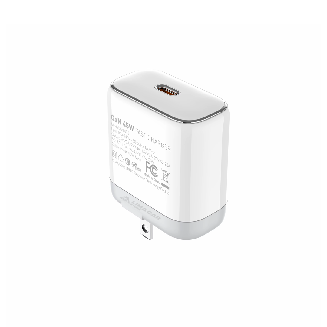 CARGADOR RÁPIDO UNIVERSAL 45W GAN PD LDNIO - 3