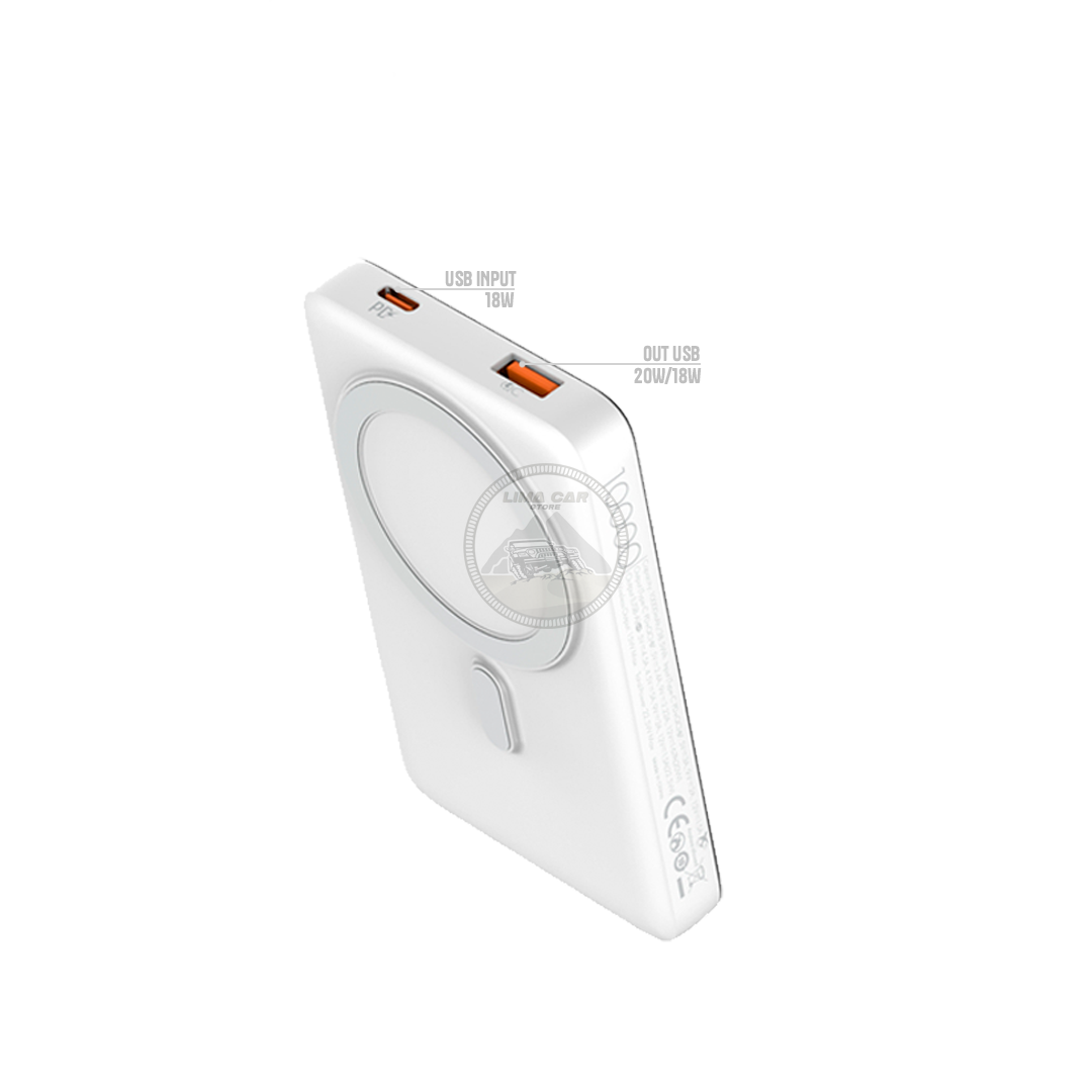 POWERBANK MAGNÉTICO CARGA INALÁMBRICA 10000 MAH 22.5W LDNIO - 4