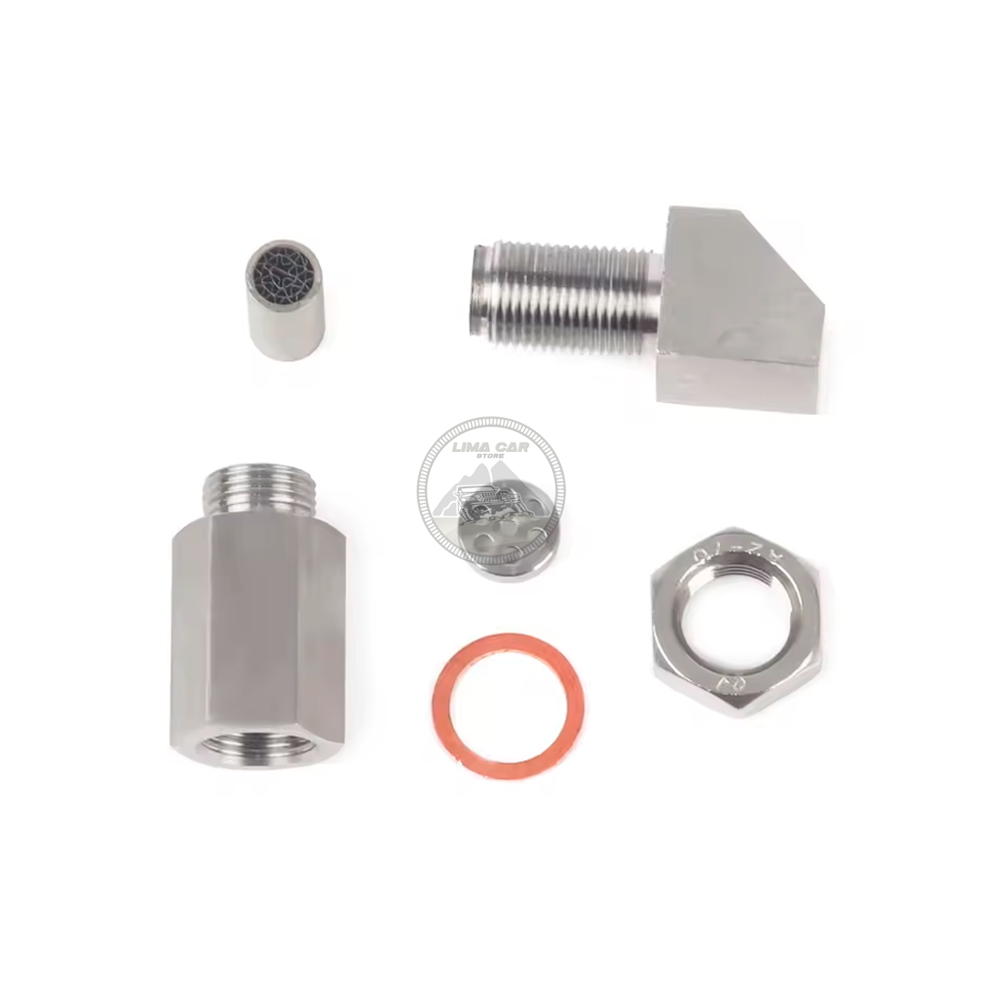 MINI CATALIZADOR SENSOR DE OXIGENO UNIVERSAL 45 GRADOS - M18*1.5 - 2