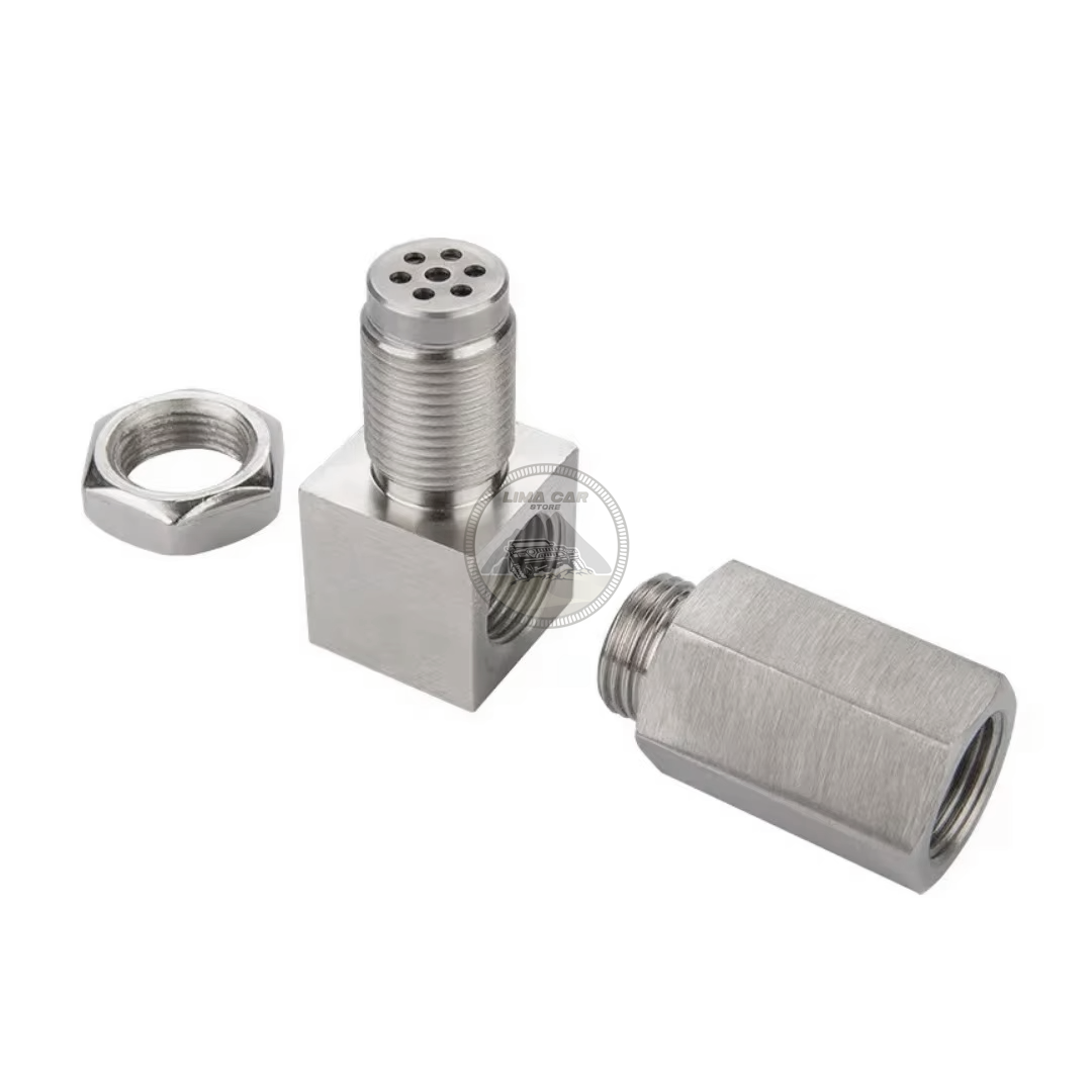 MINI CATALIZADOR SENSOR DE OXIGENO UNIVERSAL 90 GRADOS - M18*1.5 - 2